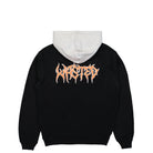 Wasted Paris Hoodie Telly Feeler Black / Ash Grey Hoodies Close-up | Overkill
