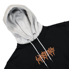 Wasted Paris Hoodie Telly Feeler Black / Ash Grey Hoodies Material | Overkill