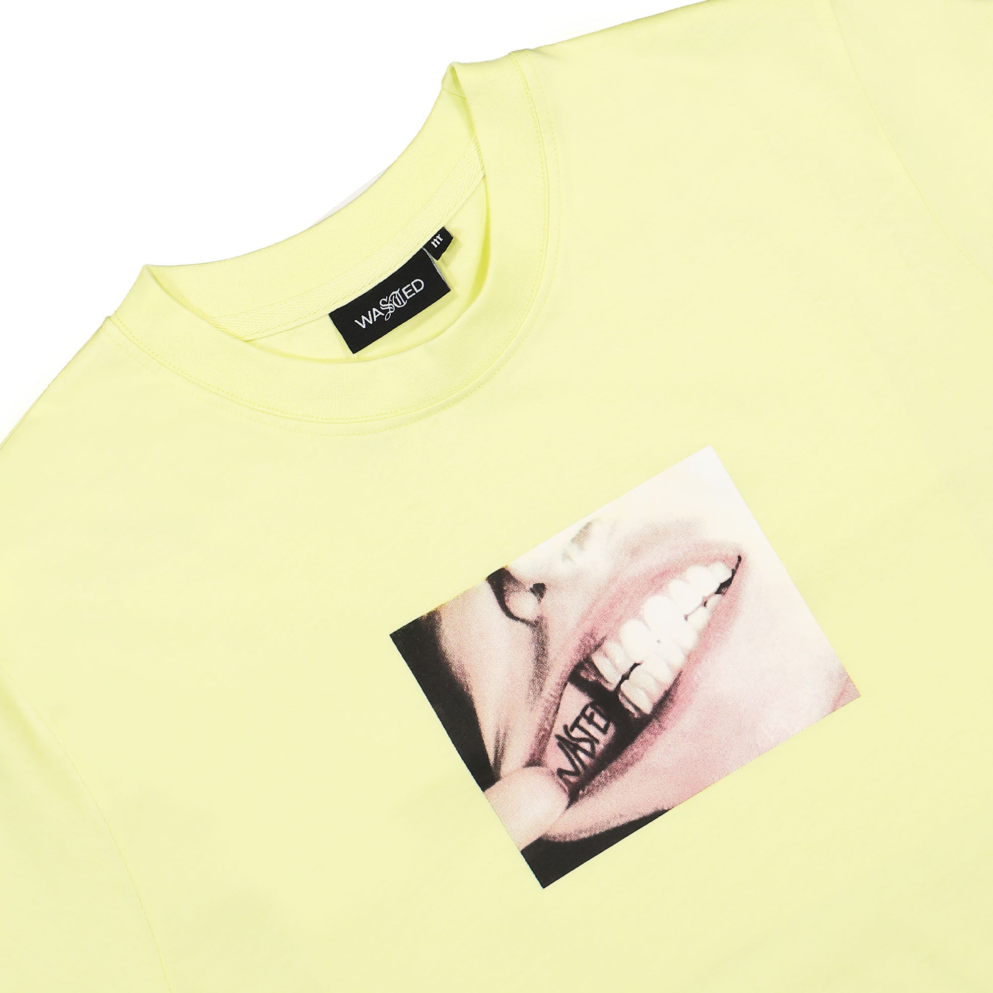 Wasted Paris T-Shirt Jerk Lime Yellow T-Shirts Material | Overkill
