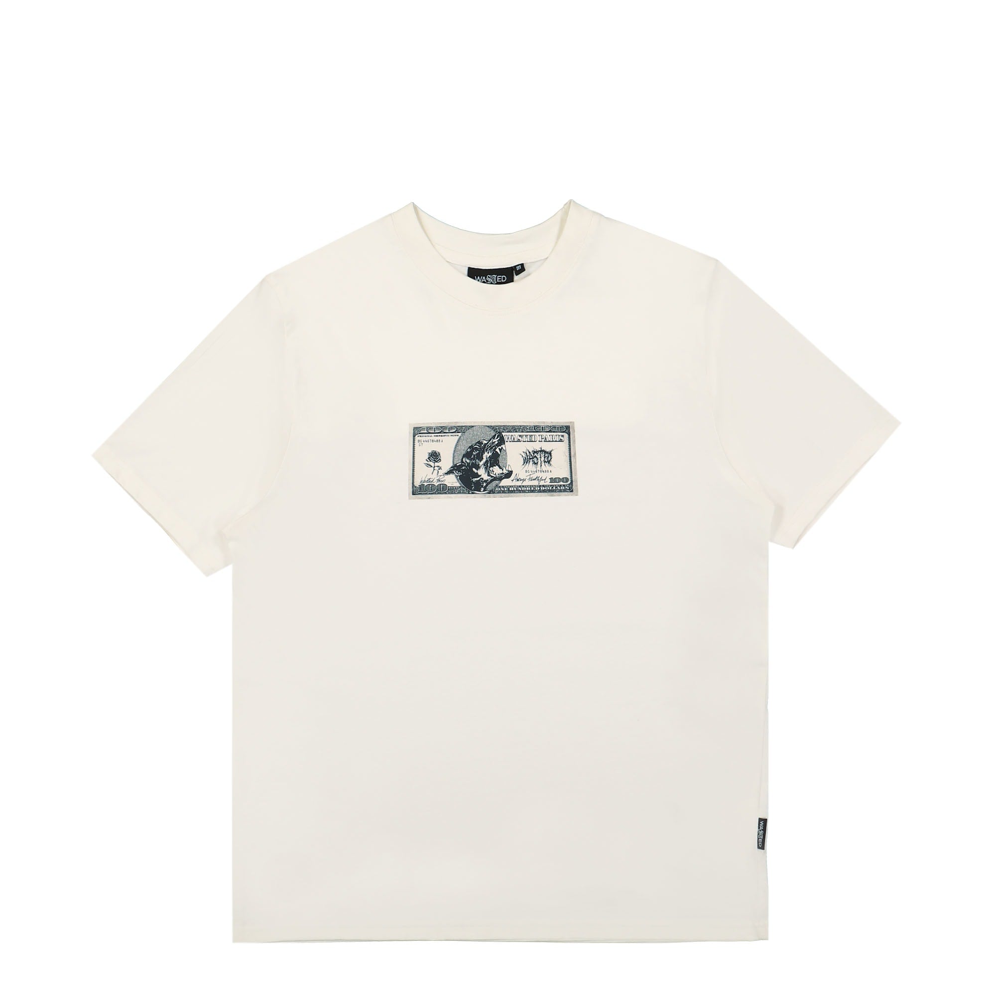 Wasted Paris T-Shirt Hundred Off White T-Shirts 165748 / Off White | Overkill