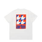 Arte Antwerp Back Print T-Shirt White T-Shirts Close-up | Overkill
