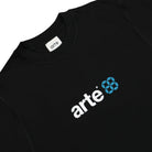 Arte Antwerp Front Printed Bauhaus Logo T-Shirt Black T-Shirts Close-up | Overkill