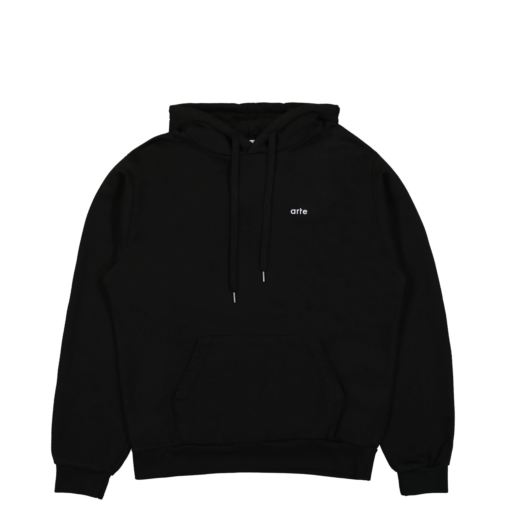 Arte Antwerp Back Stripes Heart Hoodie Black Hoodies SS23-038H | Overkill