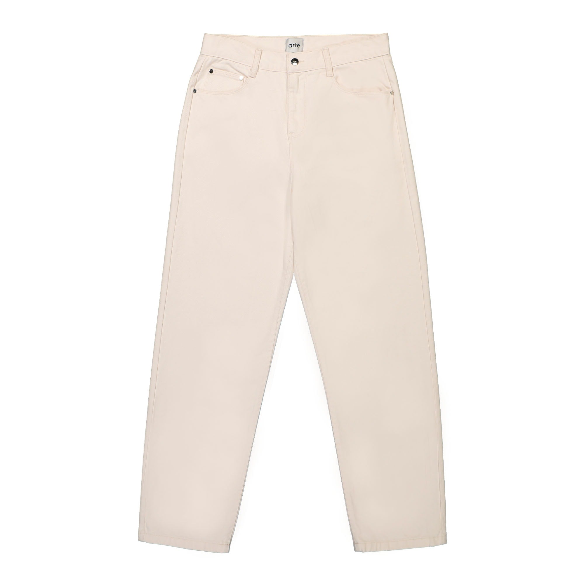 Arte Antwerp Paul Pocket Logo Pants Cream Jeans SS23-078P | Overkill