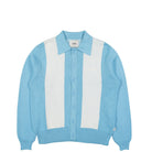 Arte Antwerp Keler Stripe Cardigan Light Blue / Cream Cardigans SS23-086K / Light Blue | Overkill