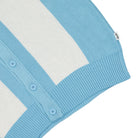Arte Antwerp Keler Stripe Cardigan Light Blue / Cream Cardigans Detailfoto | Overkill