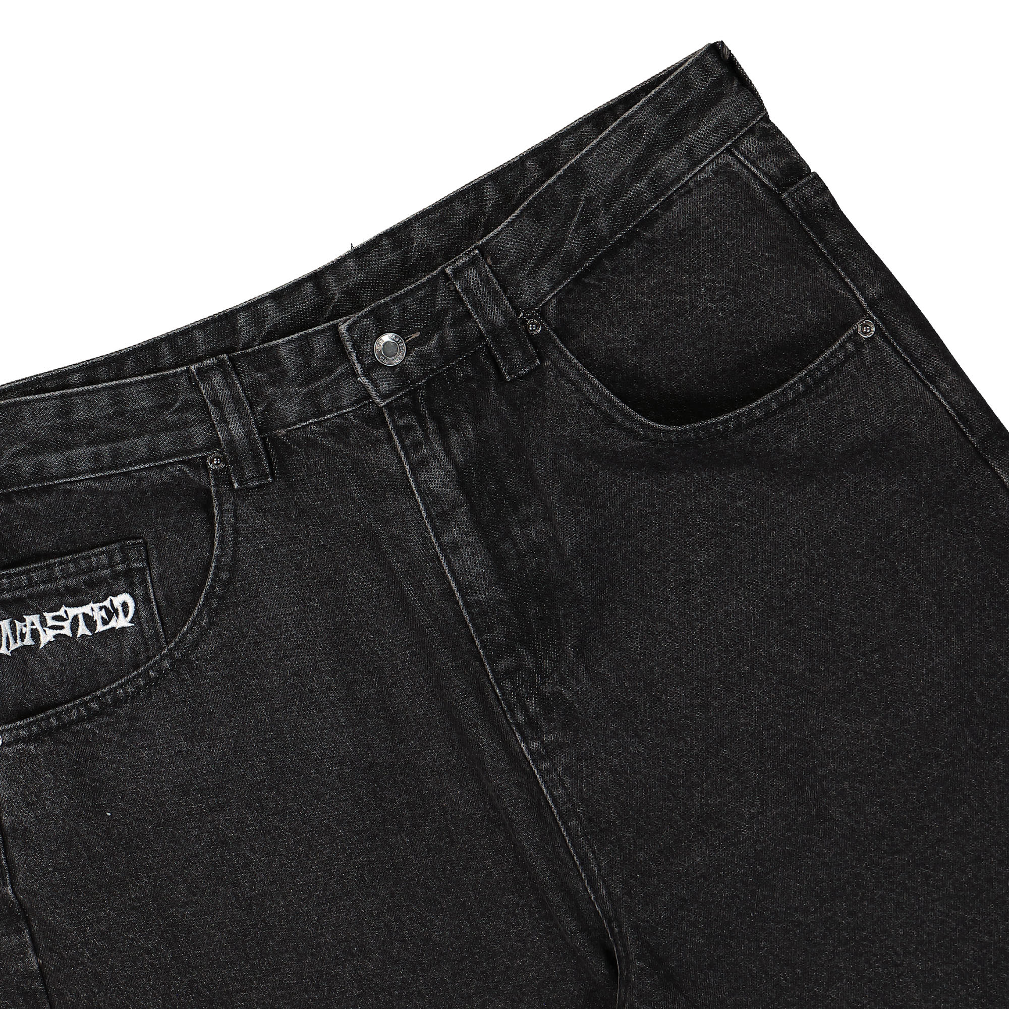 Wasted Paris Casper Method Pant Faded Black Jeans Detail view 1 | Overkill