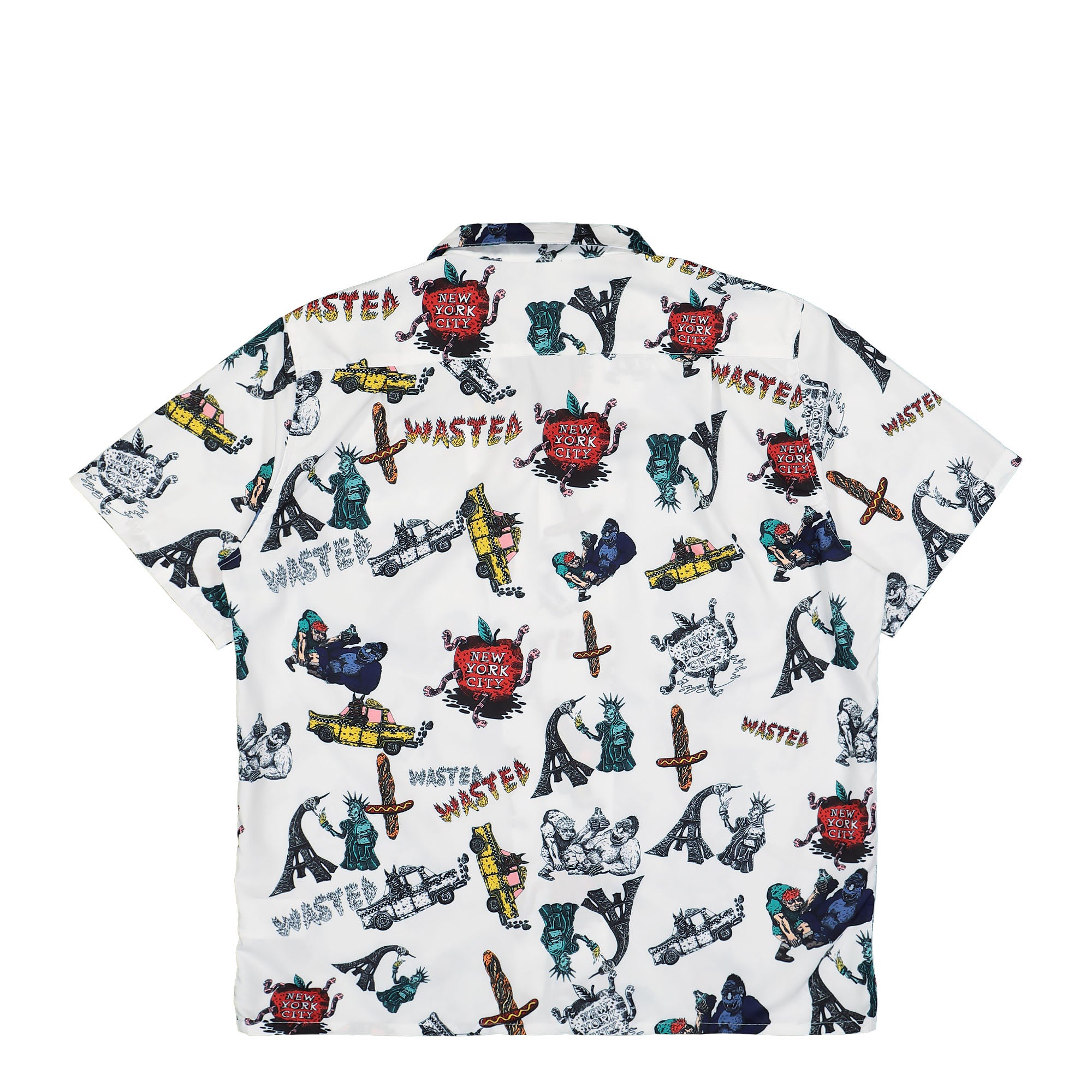 Wasted Paris Soho Shirt Off White Shirts Material | Overkill