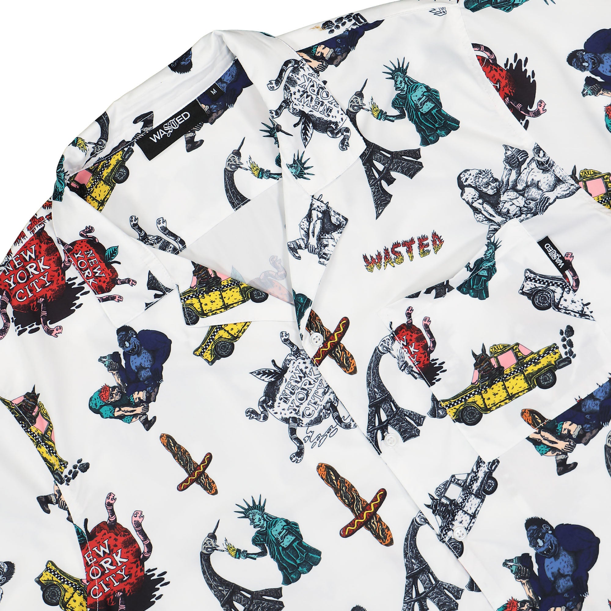 Wasted Paris Soho Shirt Off White Shirts Detailfoto | Overkill