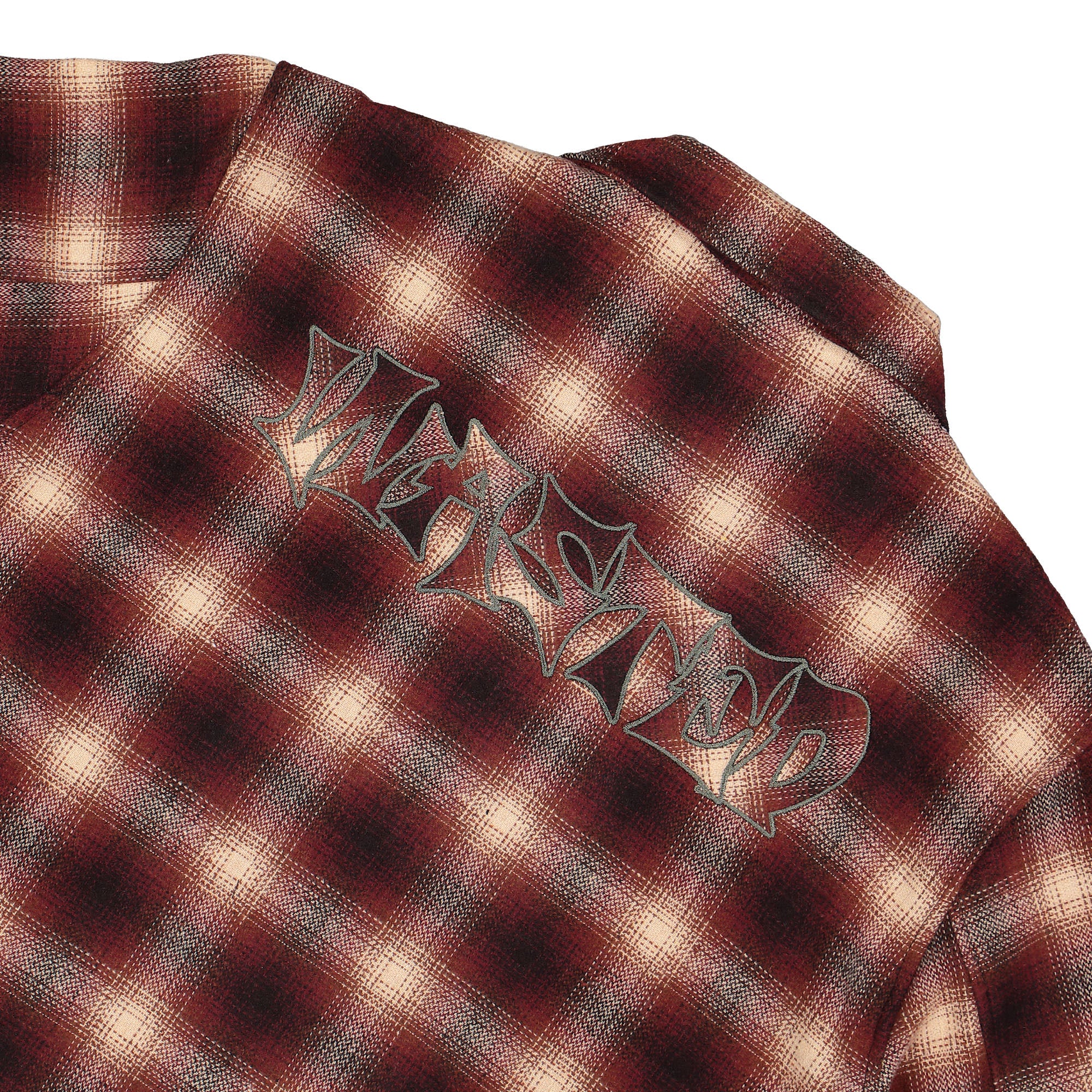 Wasted Paris Shadow Method Zip Shirt Red / Off White Shirts Detail view 2 | Overkill