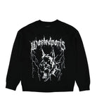 Wasted Paris Spike Sweater Black Sweatshirts SS23D1-WPSS | Overkill