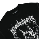 Wasted Paris Spike Sweater Black Sweatshirts Close-up | Overkill