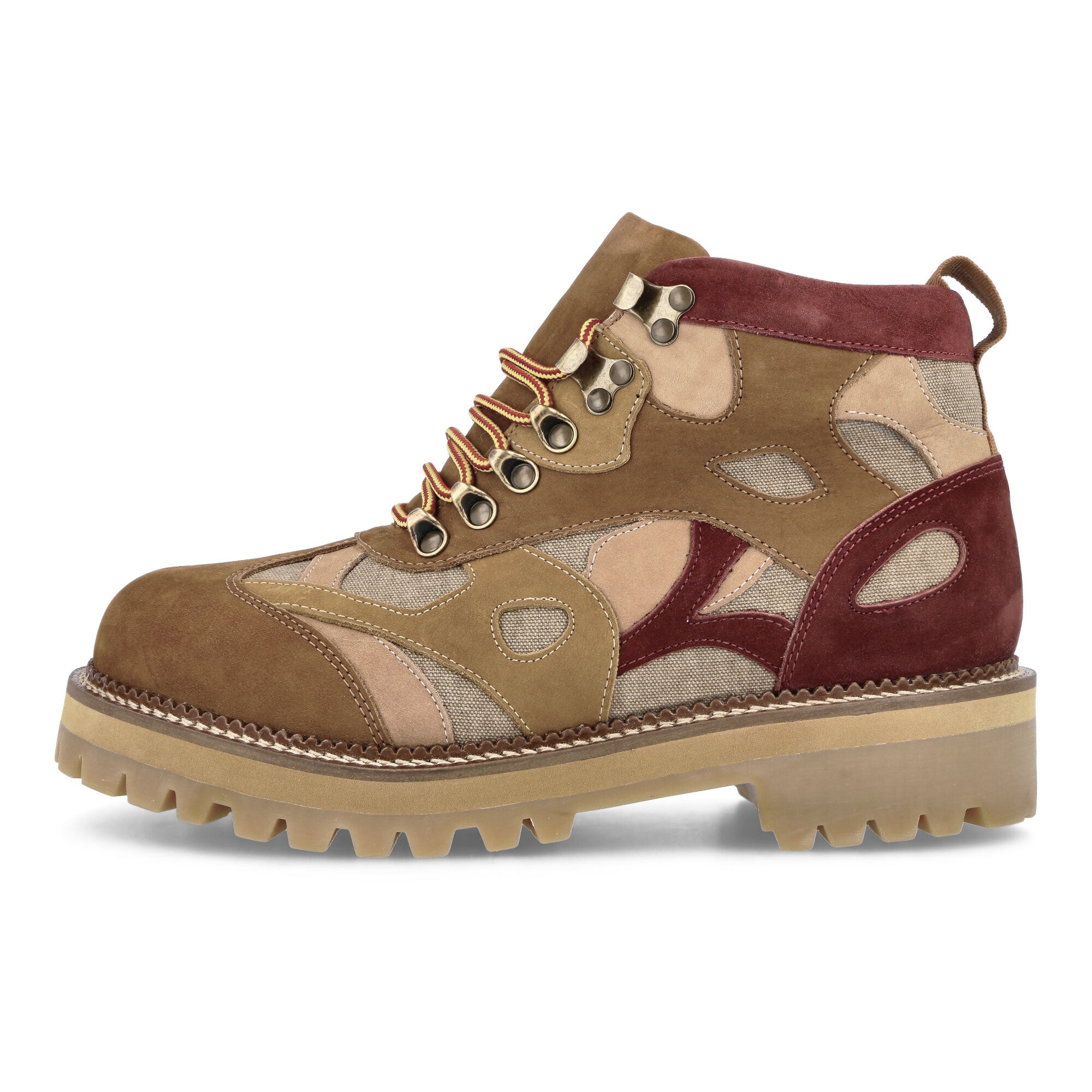 Kidsuper Studios Boots With Swirls Brown Boots SS23-SHO-81 | Overkill