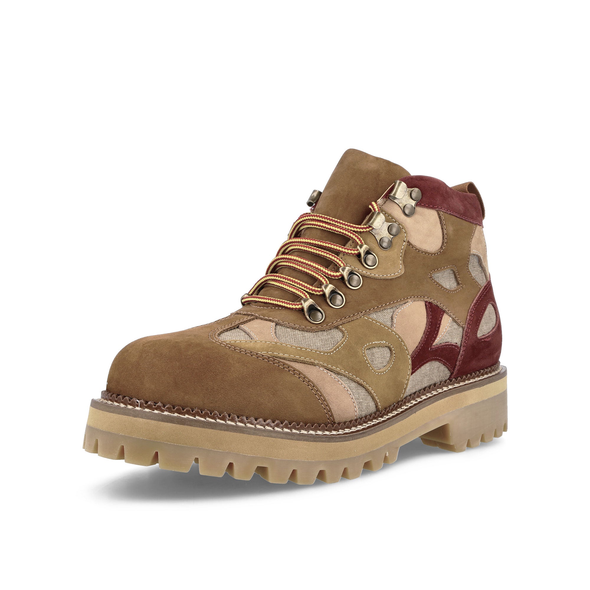 Kidsuper Studios Boots With Swirls Brown Boots  Close Up | Overkill