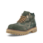 Kidsuper Studios Boots With Swirls Green Boots  Close Up | Overkill