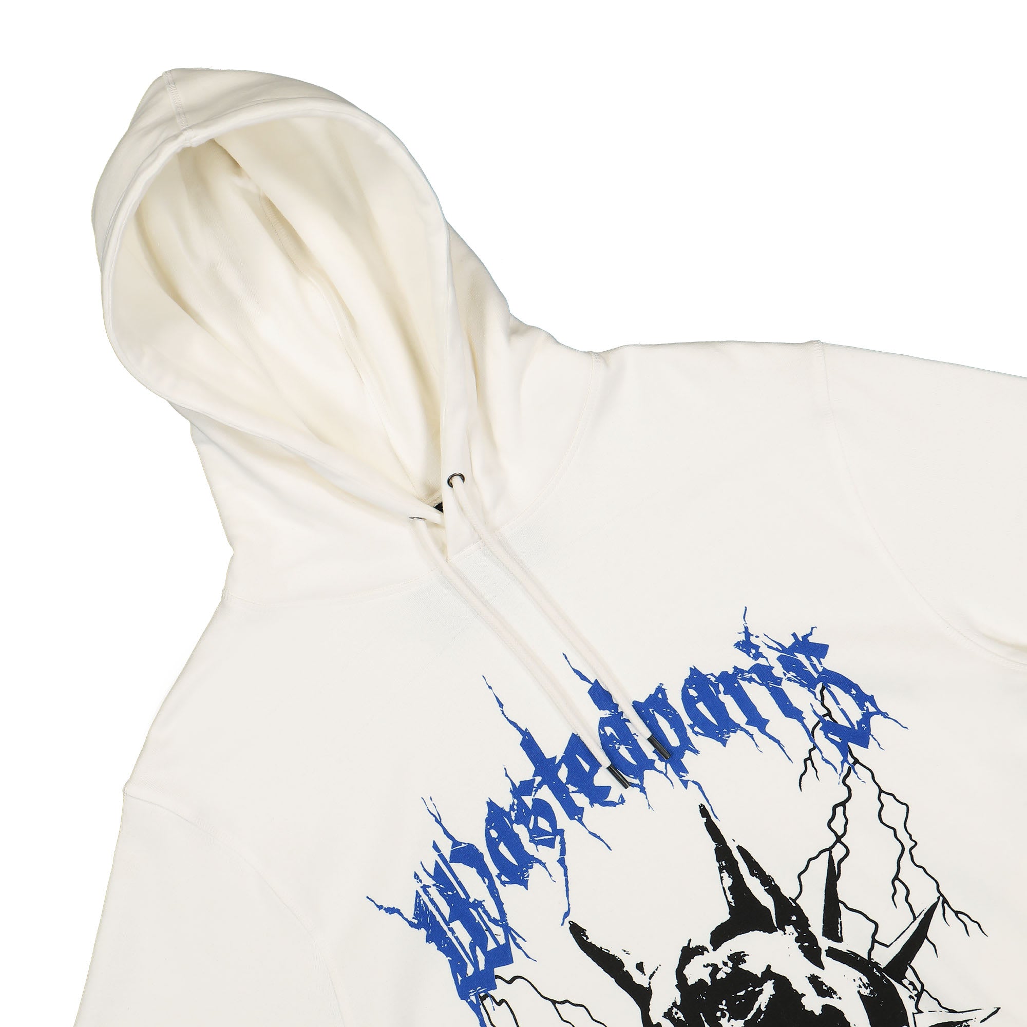Wasted Paris Spike Hoodie Off White Hoodies Close-up | Overkill