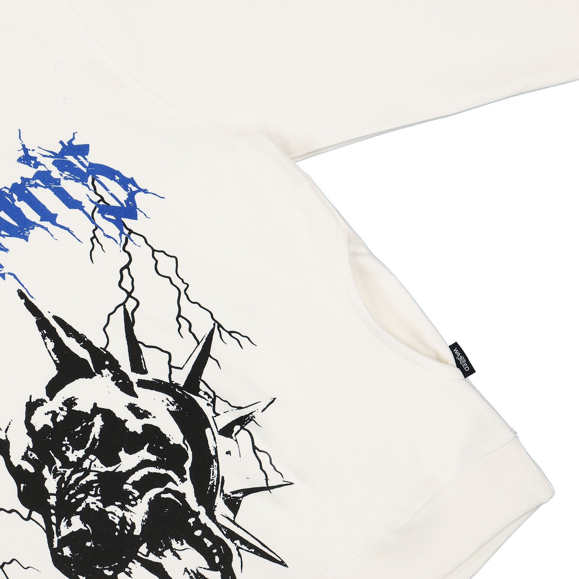 Wasted Paris Spike Hoodie Off White Hoodies Detailfoto | Overkill