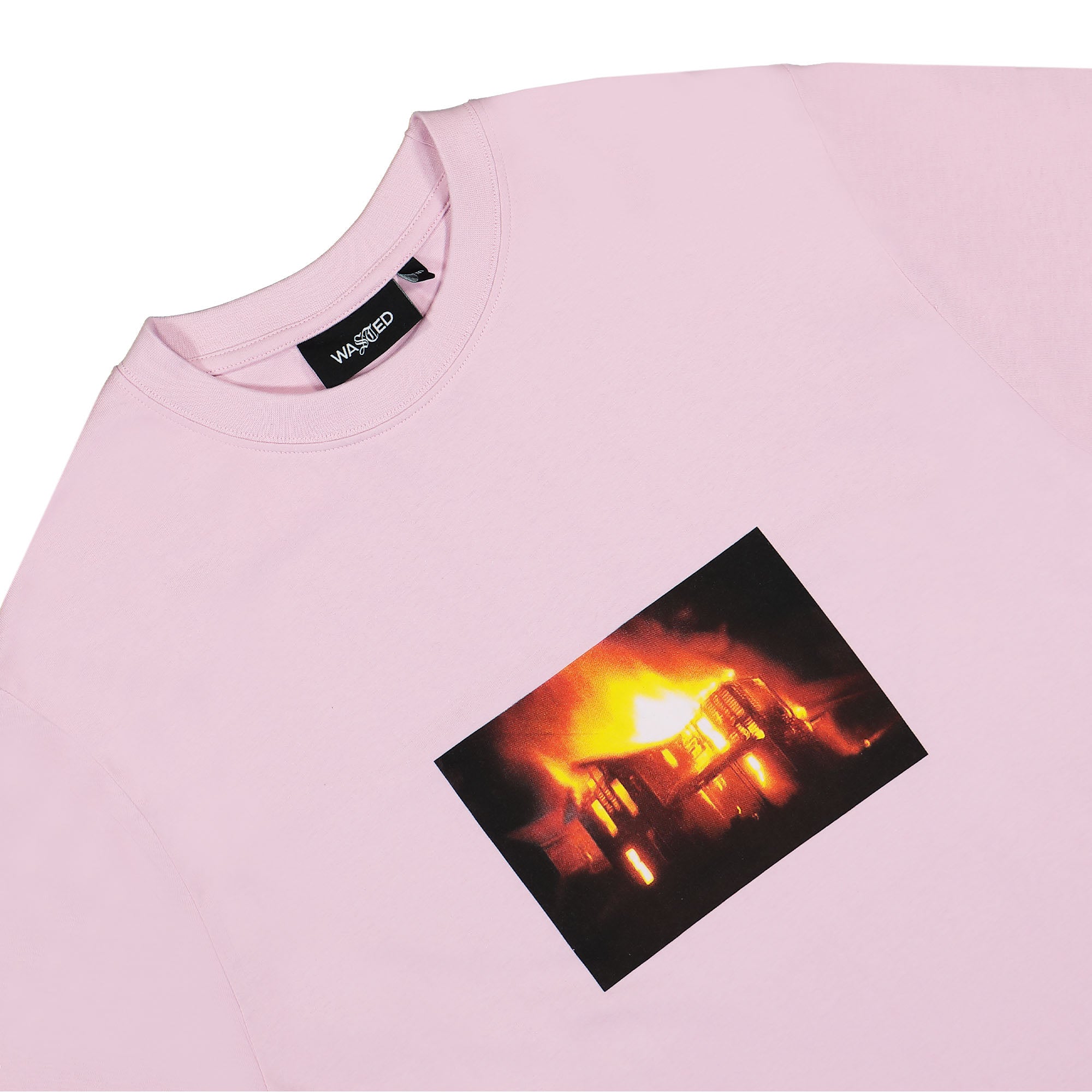 Wasted Paris Dont Burn T-Shirt Sour Pink T-Shirts Material | Overkill