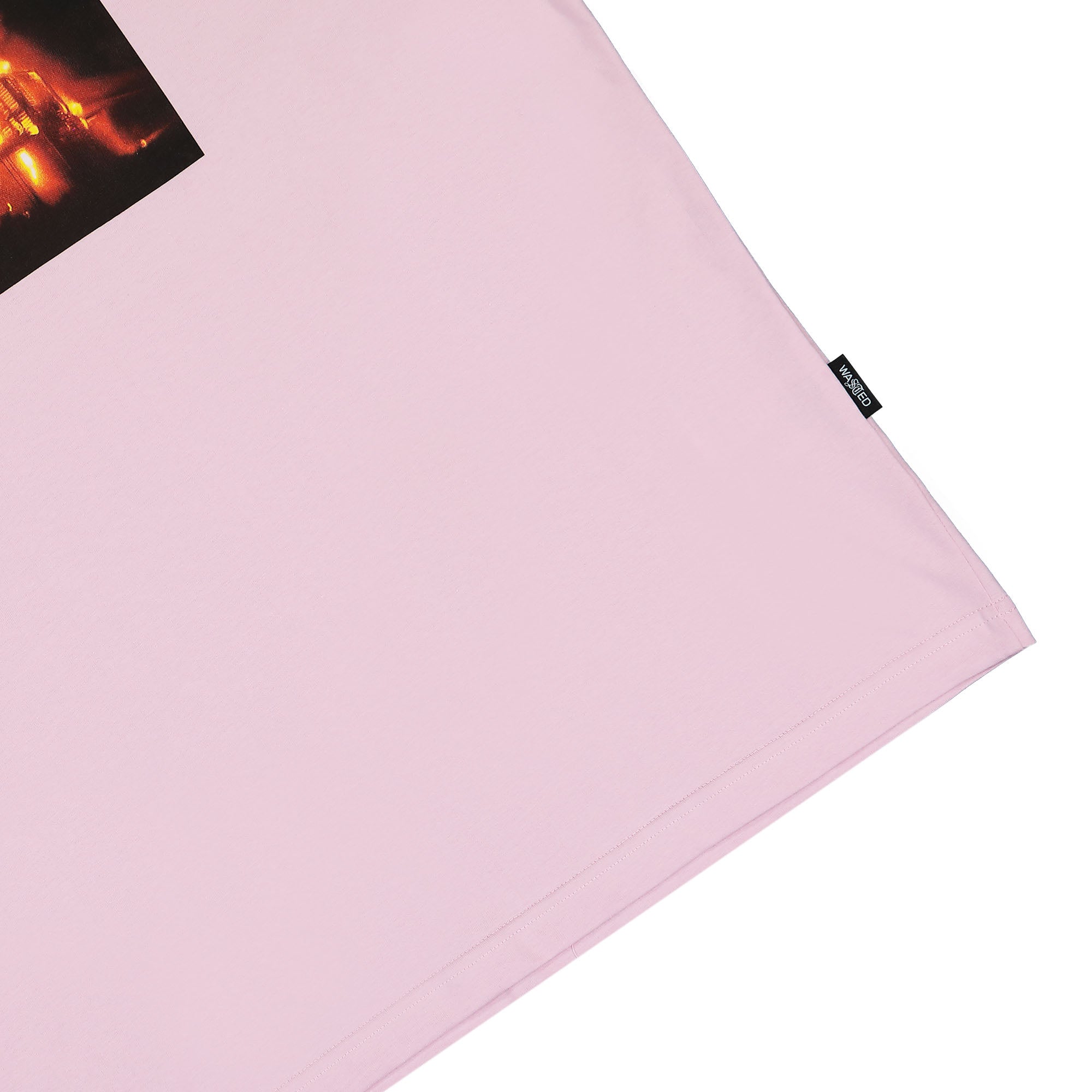 Wasted Paris Dont Burn T-Shirt Sour Pink T-Shirts Detailfoto | Overkill