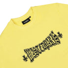 Wasted Paris London Cross T-Shirt Cab Yellow T-Shirts Close-up | Overkill