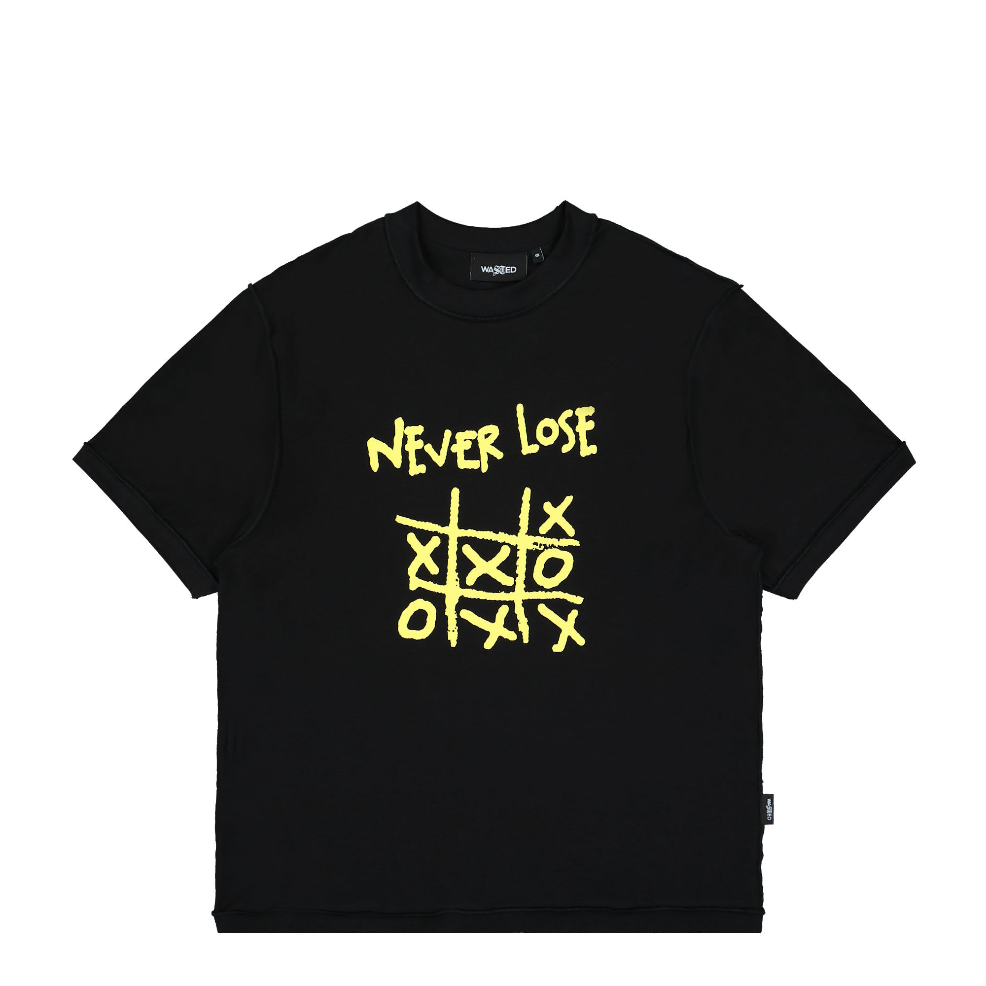 Wasted Paris Never Lose T-Shirt Black T-Shirts SS23D1-WPTSNL | Overkill