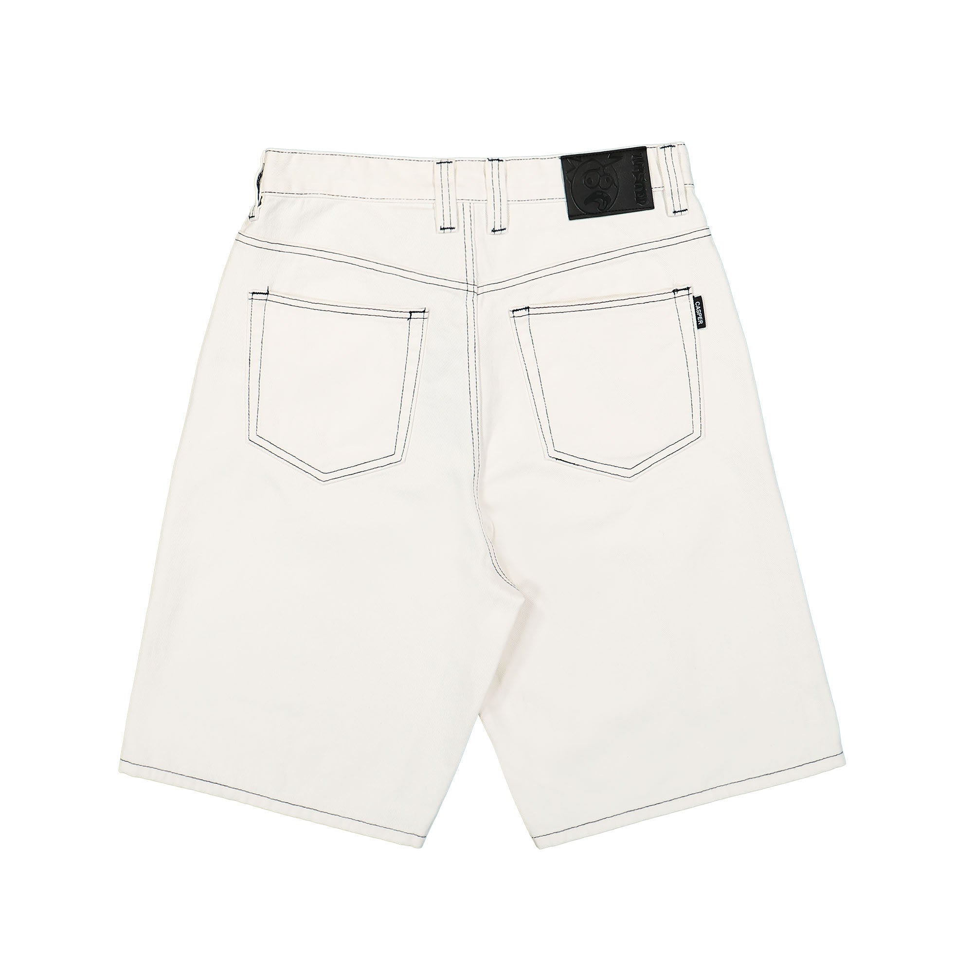 Wasted Paris Casper Short Contrast Off White Shorts Close-up | Overkill