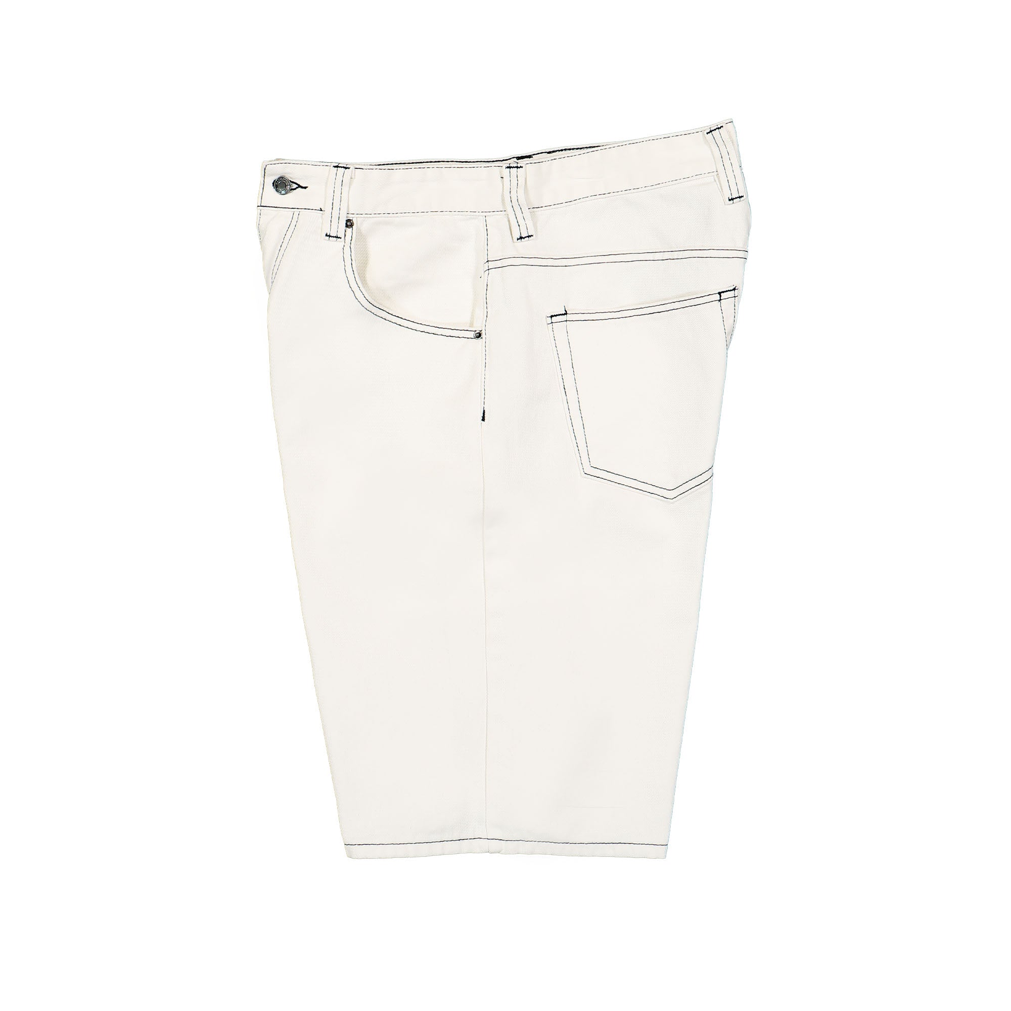 Wasted Paris Casper Short Contrast Off White Shorts Material | Overkill