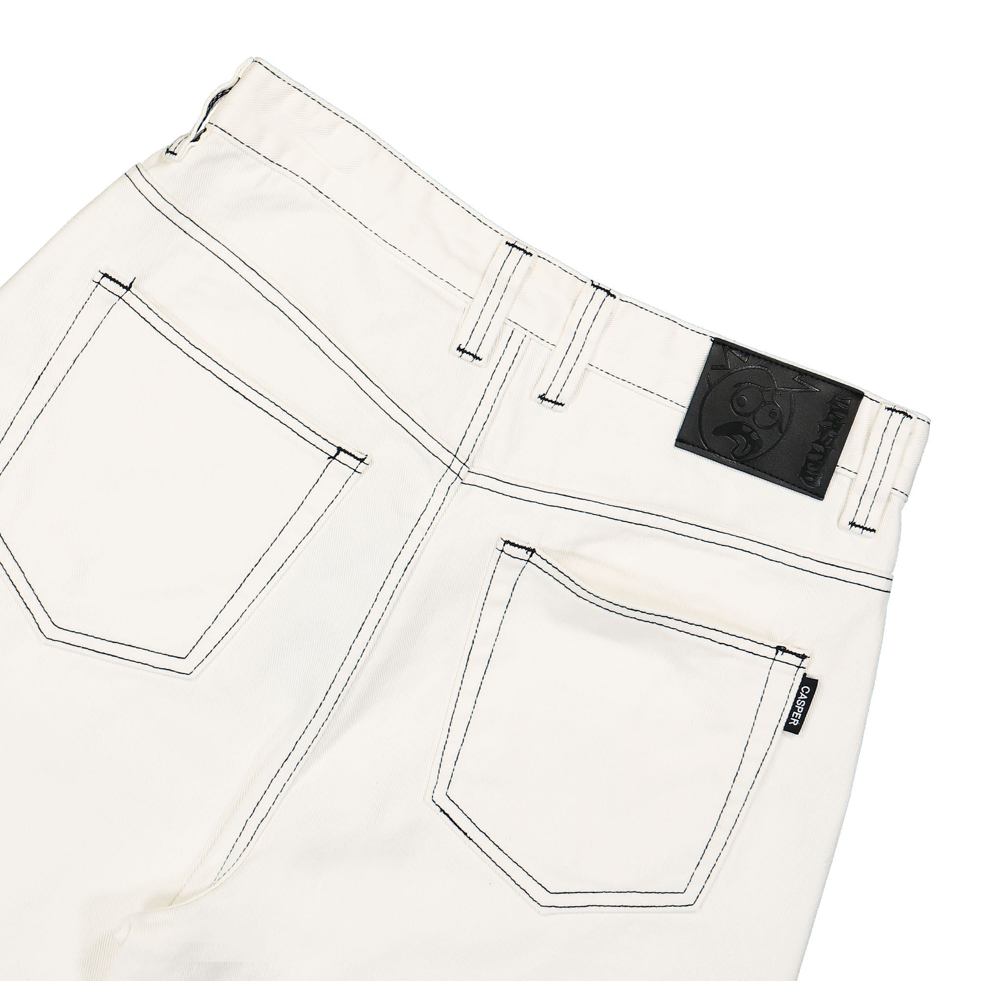 Wasted Paris Casper Short Contrast Off White Shorts Detail view 2 | Overkill