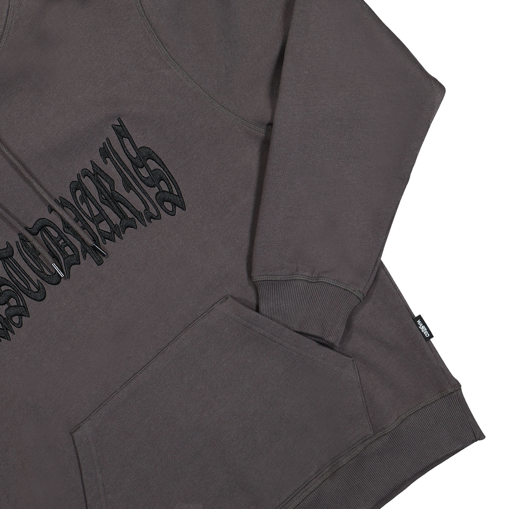 Wasted Paris Hoodie London Charcoal Hoodies Detailfoto | Overkill