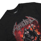 Wasted Paris T-Shirt Cerbere Faded Black T-Shirts Close-up | Overkill