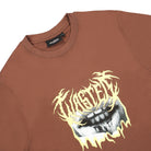 Wasted Paris T-Shirt Roll Slate Brown T-Shirts Close-up | Overkill
