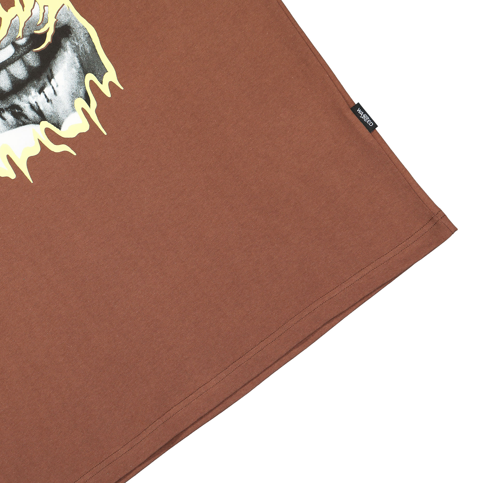 Wasted Paris T-Shirt Roll Slate Brown T-Shirts Detailfoto | Overkill