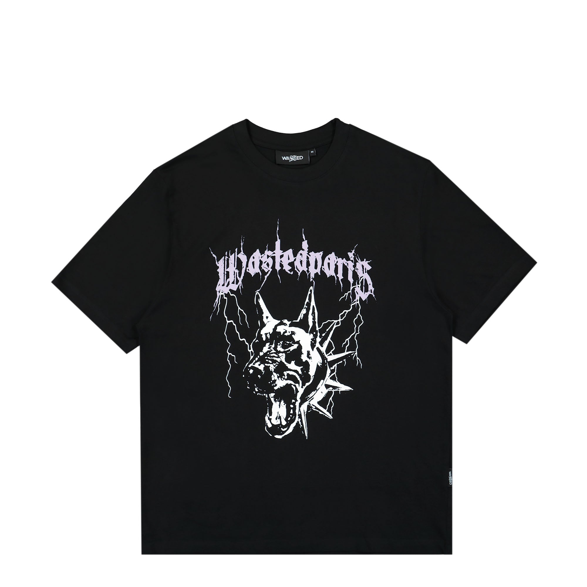 Wasted Paris T-Shirt Spike Black T-Shirts 162332 / Black | Overkill