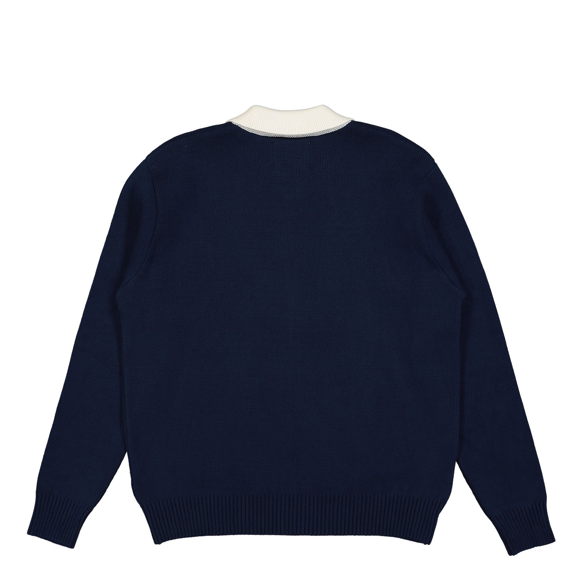 Arte Antwerp Keler Conrast Cardigan Navy Cardigans Material | Overkill