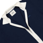Arte Antwerp Keler Conrast Cardigan Navy Cardigans Close-up | Overkill