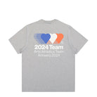 Arte Antwerp Teo Back Team T-Shirt Grey T-Shirts Close-up | Overkill