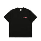 Arte Antwerp Teo Back Heart T-Shirt Black T-Shirts SS24-028T / Black | Overkill