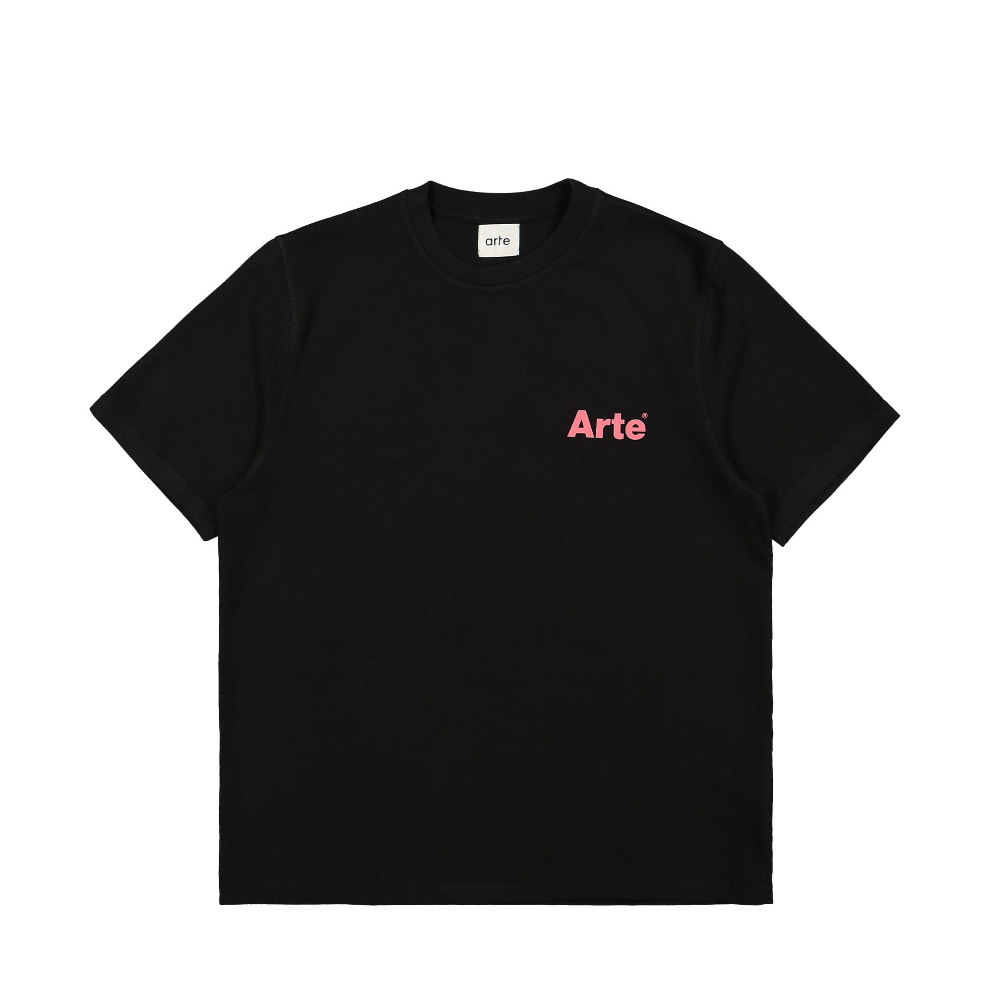 Arte Antwerp Teo Back Heart T-Shirt Black T-Shirts SS24-028T / Black | Overkill