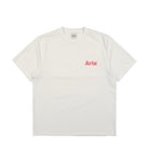 Arte Antwerp Teo Back Heart T-Shirt White T-Shirts SS24-028T / White | Overkill