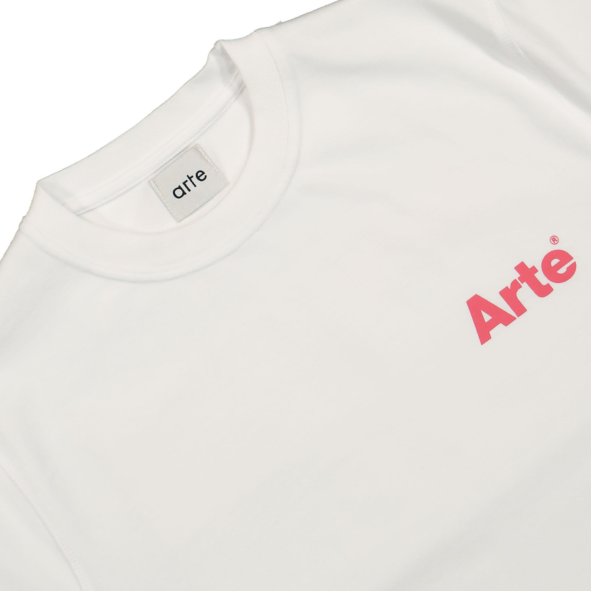 Arte Antwerp Teo Back Heart T-Shirt White T-Shirts Material | Overkill
