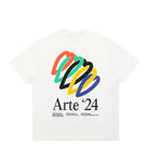 Arte Antwerp Teo Back Hearts T-Shirt White T-Shirts Close-up | Overkill