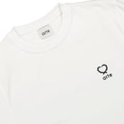 Arte Antwerp Teo Small Heart T-Shirt White T-Shirts Close-up | Overkill