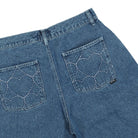 Arte Antwerp Serena Heart Shorts Denim Bleach Shorts Detail view 1 | Overkill