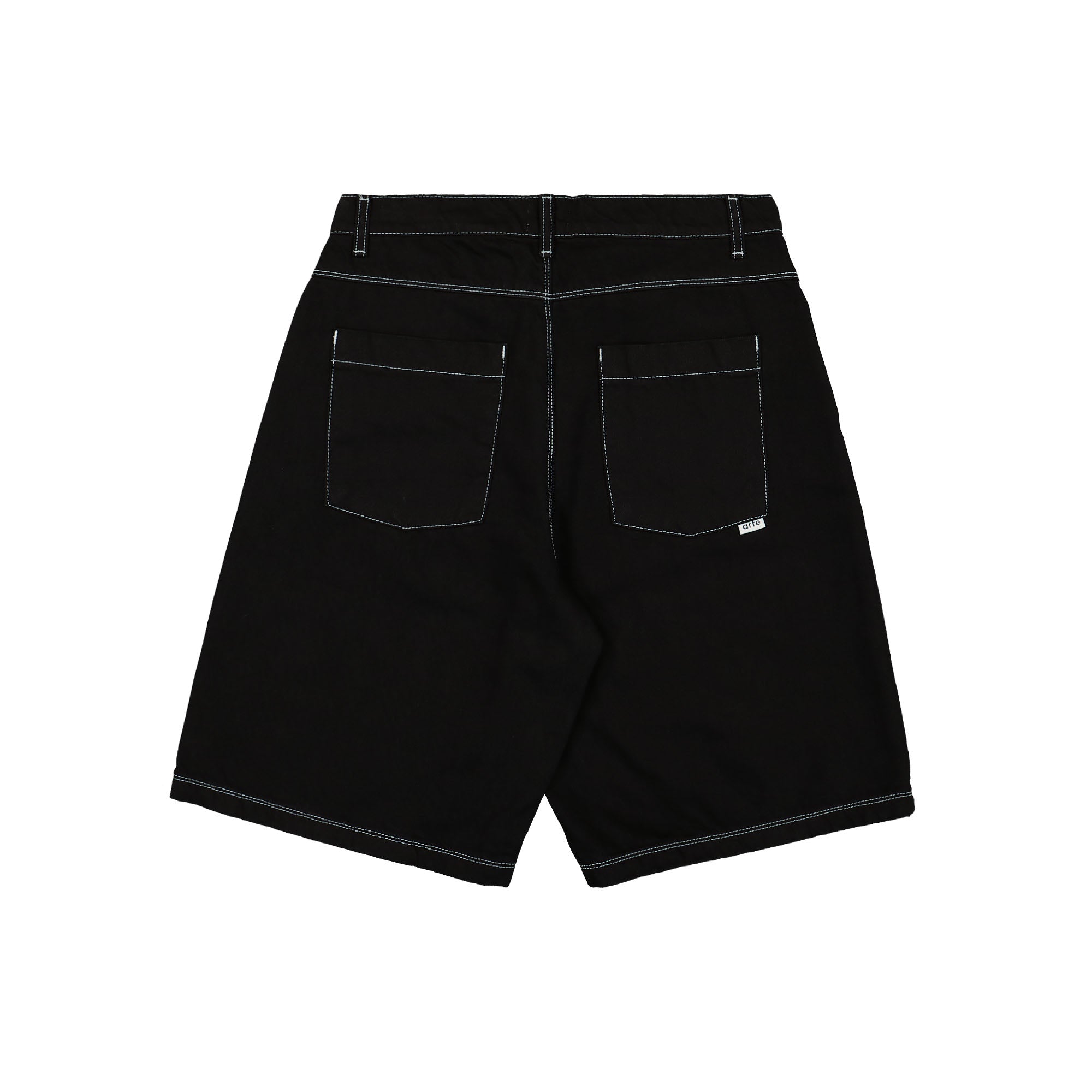 Arte Antwerp Silvain Heart Detail Shorts Black Shorts Material | Overkill