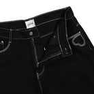 Arte Antwerp Silvain Heart Detail Shorts Black Shorts Detailfoto | Overkill