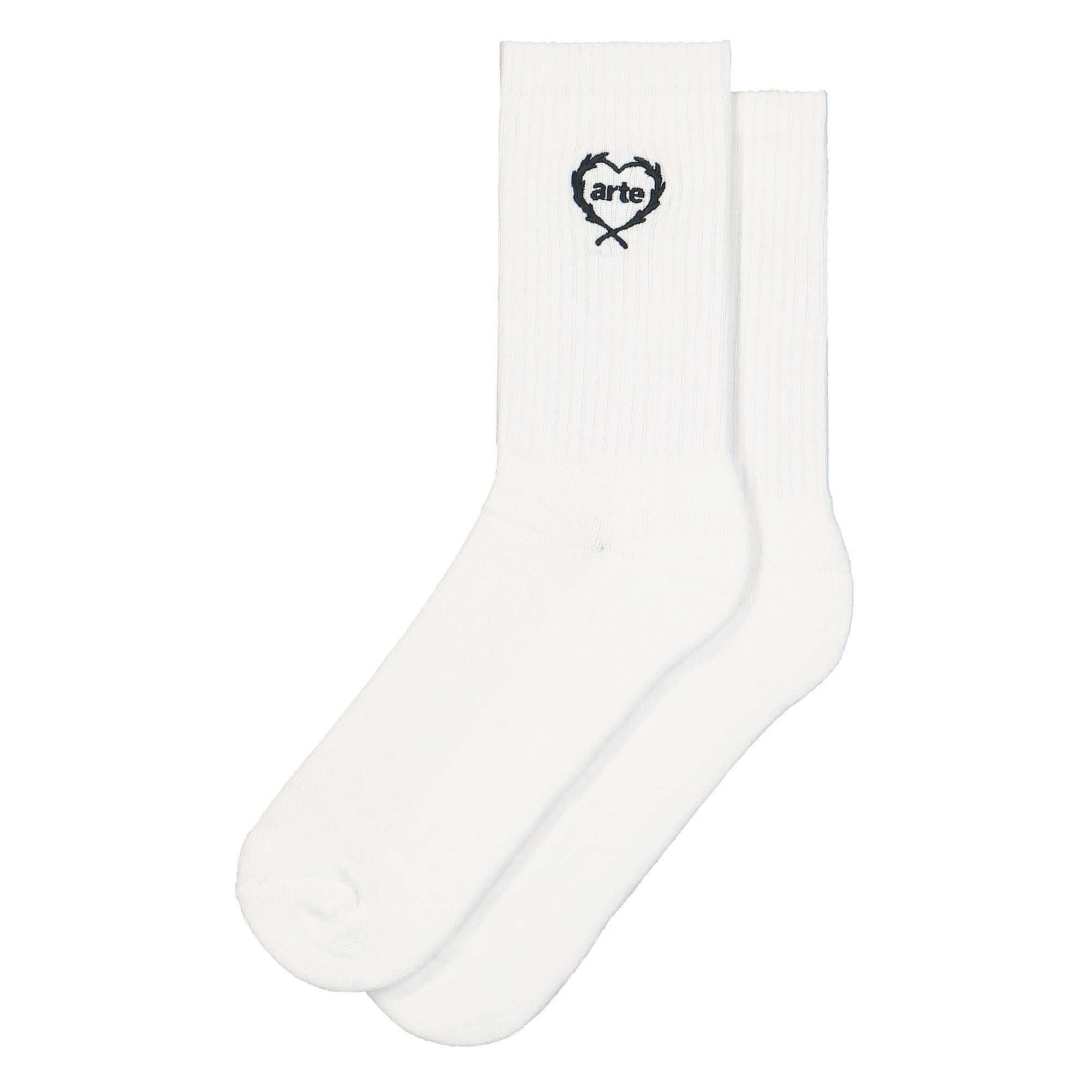 Arte Antwerp Arte Small Heart Socks White Socks SS24-158SK / White | Overkill