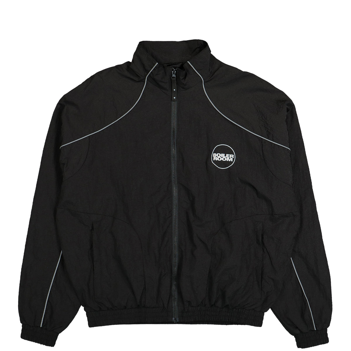 Boiler Room Shell Track Top SS25JK03BLK | OVERKILL