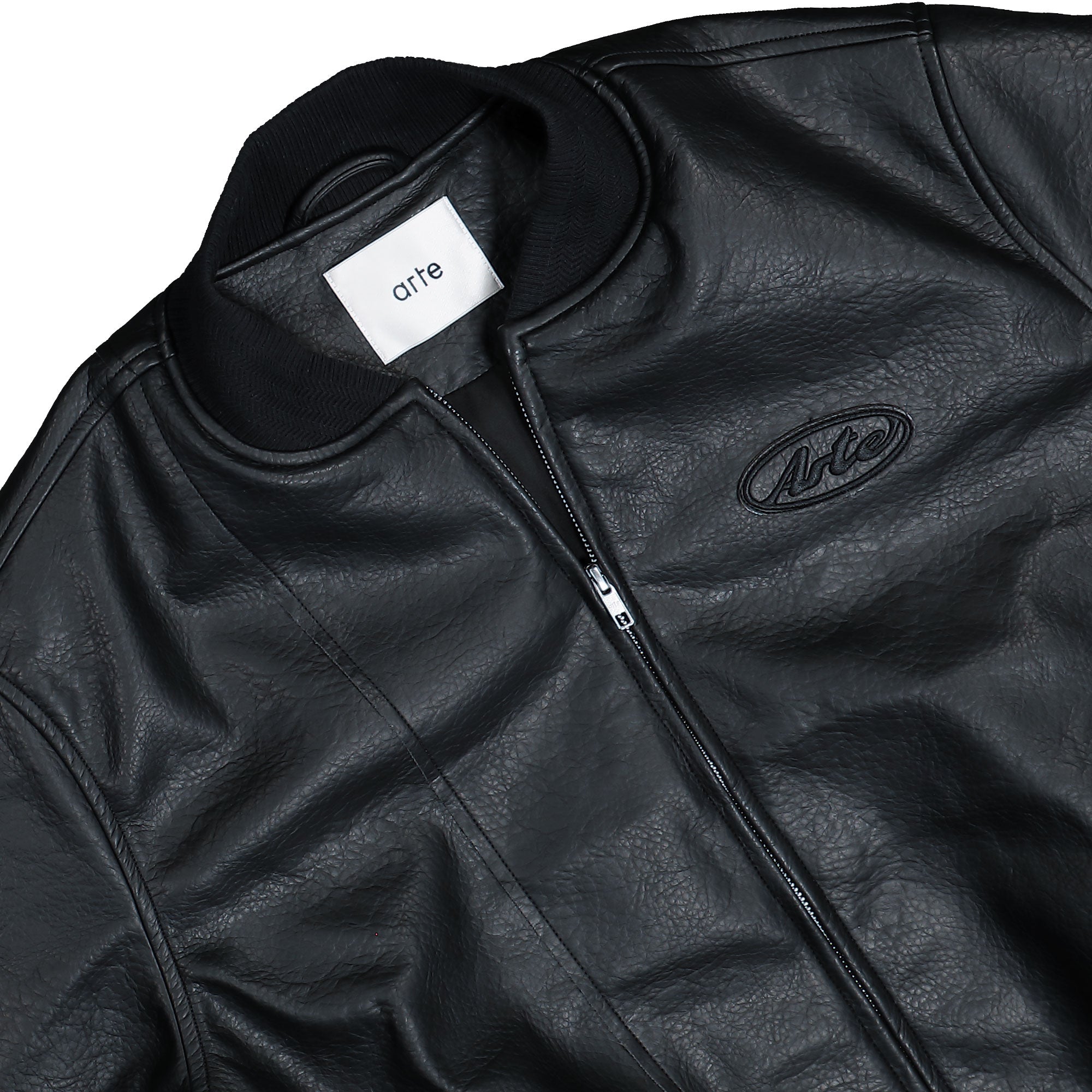 Arte Antwerp Leather Varsity Jacket SS26-063J - 1 | OVERKILL