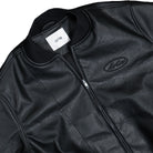 Arte Antwerp Leather Varsity Jacket Black Bomber & Varsity Jackets SS26-063J - 1 Detailfoto | Overkill