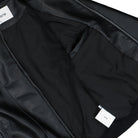 Arte Antwerp Leather Varsity Jacket Black Bomber & Varsity Jackets SS26-063J - 1 Detail View 2 | Overkill